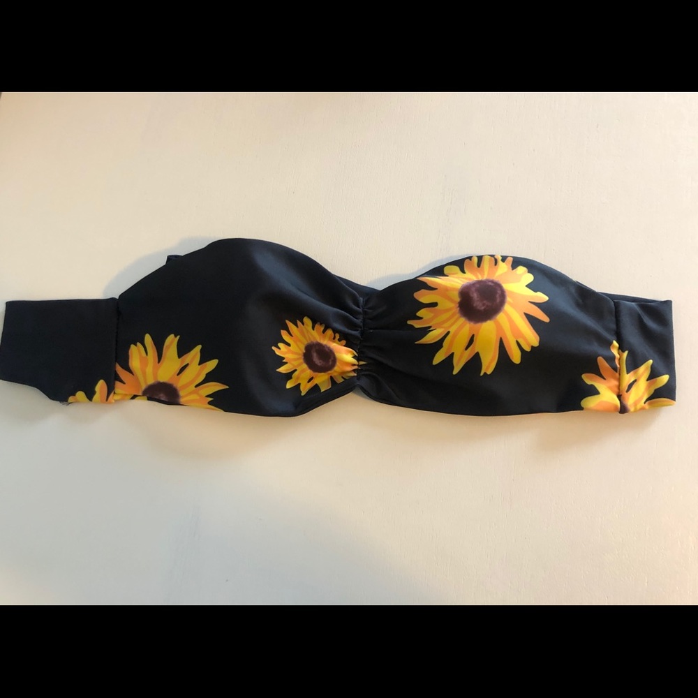 Sunflower Bandeau Bikini Top